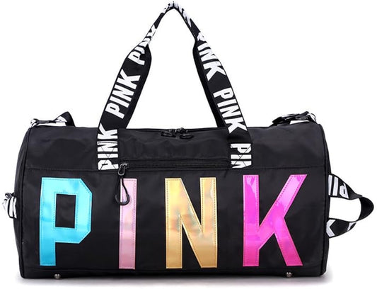 PINK Gym Travel Duffel Bag